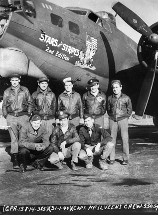 1943 23 B17 CREW STA#3EE997